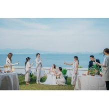 ゲストと愉しむ季節限定のガーデンパーティプラン