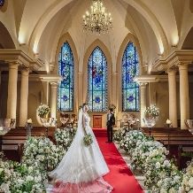【本格的な教会挙式で憧れが叶う◎】ローズガーデンクライスト教会セットプラン☆
