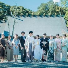 【神社婚プラン】神社への送迎&撮影付き!日本伝統×神前挙式×美食のフルオーダーコースも◎