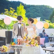 《2027年6～8月＊50名》結婚式は1日1組限定◆館内の好きな場所で過ごせるから快適！サマープラン
