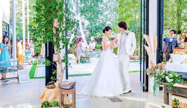 【2027年3～4月挙式】爽やかなガーデン付貸切ウェディング◎40名様