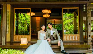 【ウエディングフォト＋食事】和装1着＋洋装1着ロケーションフォトプラン