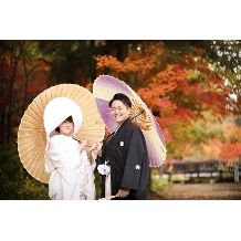 【10月~11月シーズン限定】色づく木々と秋風が彩る紅葉婚プラン