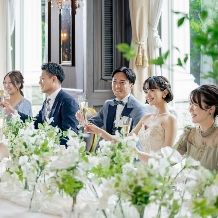 会食プラン【家族や親族のみの身内婚】