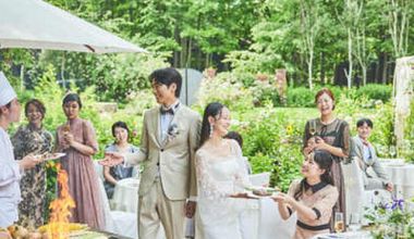 【コテージ＆ガーデン】開放感満載のコテージと、満開のお花で華やかに♪