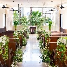 最短1週間可〈ふたりだけ、家族だけでも大歓迎〉チャペル挙式プラン