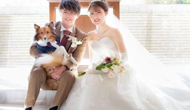 【大切な家族と一緒に】ペットと一緒に過ごせる結婚式(肉球結婚証明書付)