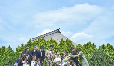 家族で挙式をして記念撮影を行い会食を希望される方のプラン