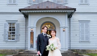 旧雄勝郡会議事堂レトロフォトプラン~洋装1着~