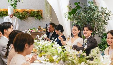 大切なご家族と《少人数対応*プライベートWD》専用オープンキッチン×料理長LIVE演出*20名～◎最大80万優待