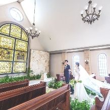 【挙式のみ】本格チャペルで心温まる挙式を
