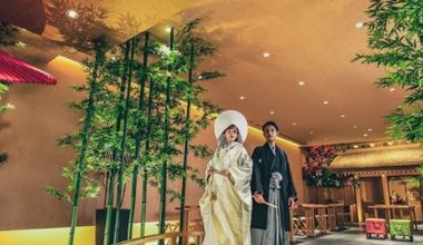 【和婚をしたいおふたりへ】50名219万の本格神前式×眺望が魅力のレストランウエディングプラン