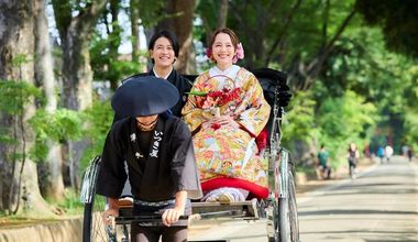会食スタイルで⇒63万6000円！！【提携神社で挙式後の少人数プラン】◇氷川参道を優雅に人力車で◇