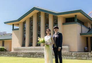 【　名建築×美食×新緑　】　Wedding