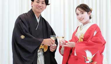 美しい伝統に包まれて心通わせる多賀大社の大人婚