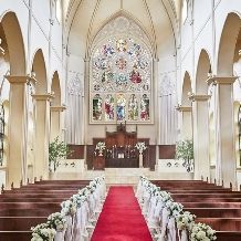 【冬・春がお得*挙式料半額!】≪憧れの大聖堂挙式が叶う≫挙式+10名会食/59.4万