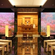 【縁結びの神殿で結婚式】お支度も移動も安心♪家族の絆が深まる館内神前式＆お食事会プラン