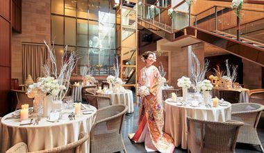 根津神社×神楽坂ラリアンス◆天井高15mの空間を貸し切る贅沢披露宴プラン(和装&ドレス)