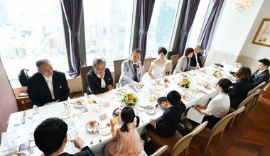 【婚姻式＋家族会食】14名までOK★眺望抜群の個室で婚姻式＋お食事会プラン