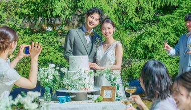 27年5,6月*新緑芽吹く軽井沢で叶えるグリーンウエディング