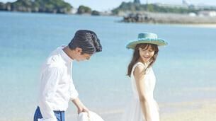 洋装１着_チャペル＆ビーチフォトプラン｜全データ付き☆49,500円