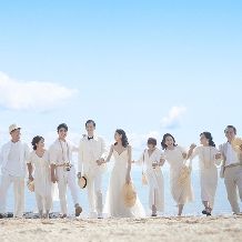 6月限定【30名パーティ】琉球ガラスとビーチが煌く人気チャペル★大満足パーティプラン