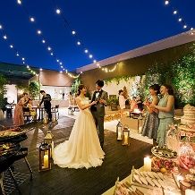 ★期間限定★【ナイトウエディング】1組貸切でプライベート感抜群！大人のひと時を楽しむならナイトタイム