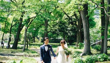 【平日限定*洋装１着*】日比谷公園の大自然で撮影OK！「一軒家レストラン＊フォトウエディングプラン」