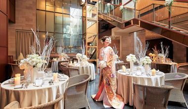 湯島天神×ラリアンス◆天井高15mの空間を貸し切る贅沢披露宴プラン(和装&ドレス)