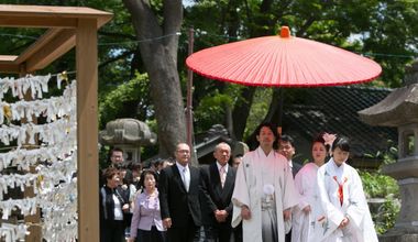 神炊館神社での本格的な神前式が叶う！【和婚プラン】