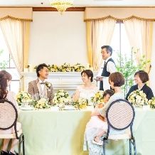 ご両家お顔合わせ食事会プラン