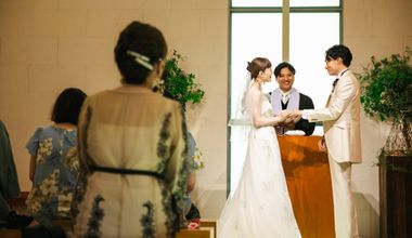 川崎唯一の独立型チャペルでの挙式が叶う!!ウェディングドレス・タキシード＋100カットスナップデータ付きセレモニープラン