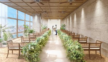 【2027年早割プラン】NEWオープン記念｜50名様〜400名様まで適用◎会場費最大20万円＆ドレス10万円など最大40万円の優待付♪