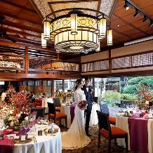 《早期割》【2026年10-11-12月】毎年人気の“秋婚”plan◇紅葉した日本庭園が望めるシーズン【50名】