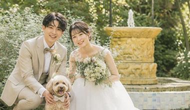 【オールシーズン適用】外国風ガーデンで叶えるペット婚プラン♪