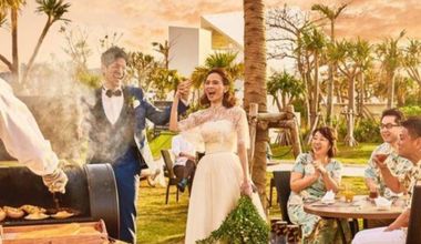 【1日1組限定】挙式＋サンセットガーデンBBQパーティプラン