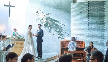 【2027年4月･5月･6月＊30名～59名】人気の春プラン！石造りの教会での美しい挙式