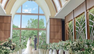 【挙式プラン】*卒花嫁 絶賛*光と緑溢れる森のチャペルで感動挙式！