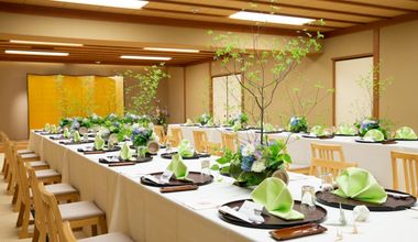 鳩森八幡神社×かぐら坂 志満金◆70名までOK！大広間貸切り披露宴プラン