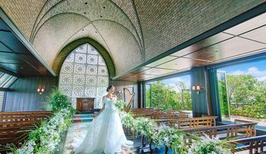 残り僅か【26年3・4月挙式】緑豊かな静けさと陽光に満ちた上質空間*