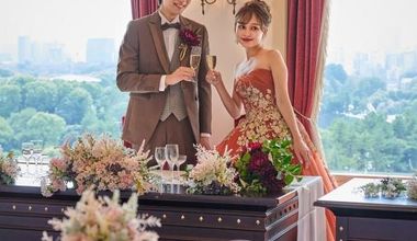 2027年4・5月挙式◆憧れのウェディグ♪早割り春婚プラン／ウェディングケーキプレゼント！【60名189万円】