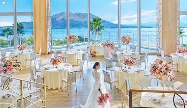 【大人数割】120名以上の盛大な結婚式を検討のおふたりへ！絶景×美食×感動のお披露目ウエディング★