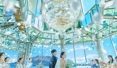 【2027年3〜4月】甲突川の桜を満喫♪料理&会場貸切料ご優待！グランドハウス最大の春婚お得プラン
