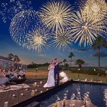 27年夏婚のおすすめ｜感動演出No.1《夏限定》夜空に咲く打上花火プレゼントプラン