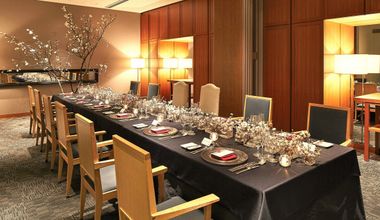 中野沼袋氷川神社×神楽坂 ラリアンス◆フレンチレストランで個室貸切り会食プラン