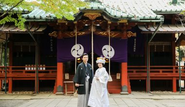 【夕方の婚礼◆赤坂氷川神社×浅田】神社結婚式プラン