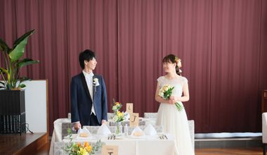 ［ご新郎ご新婦含む18名~OK］少人数対応 挙式・フルコース会食プラン