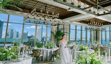 組数限定【26年7月～9月】オーシャンビュー×ワンフロア貸切で叶えるみなとみらいリゾートウェディング