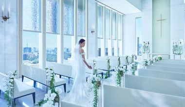 【2027年1～3月40名】お問い合わせ多数となります。柔らかな陽光と凛とした夜景に包まれる冬春スカイビューウェディング