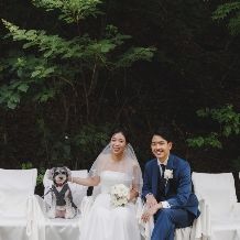 【わんちゃんと一緒の結婚式プラン】大切な家族ペットと過ごす結婚式